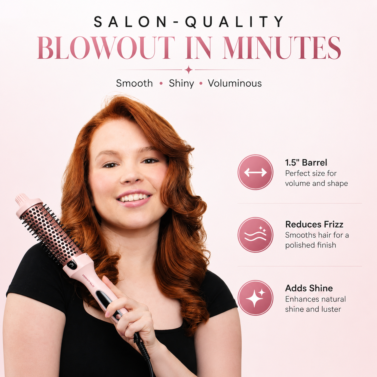Lophea Blowout Boost™️ Ionic Thermal Brush